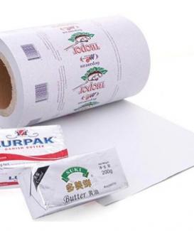 Greaseproof PE Food Wrapping Paper Margarine Butter Packaging