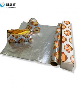 Food Grade Disposable Foil Paper Household Kitchen Aluminum Tin Foil Paper Roll for Food Packing